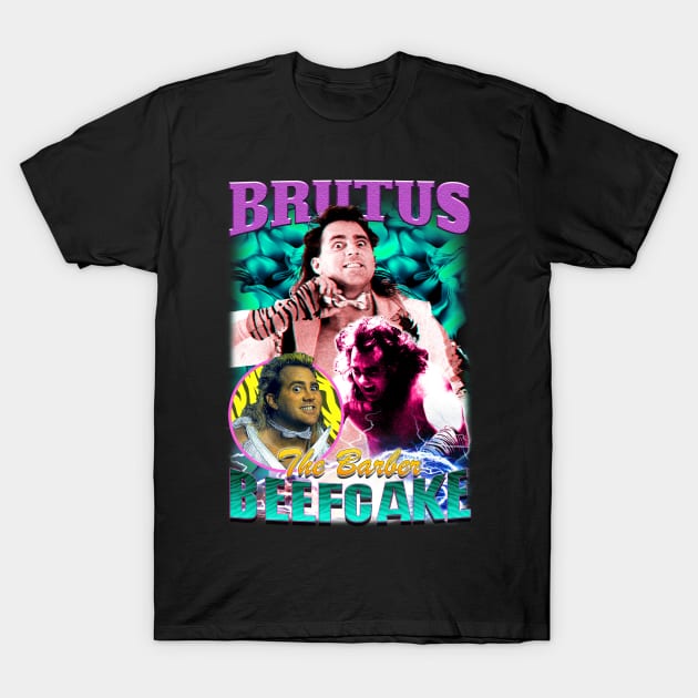 Brutus Barber Bootleg T-Shirt by RetroVania